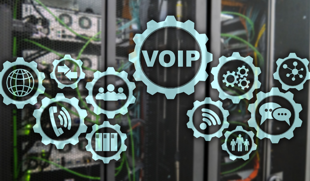VoIP cogs depicting a solution to the PSTN switch off