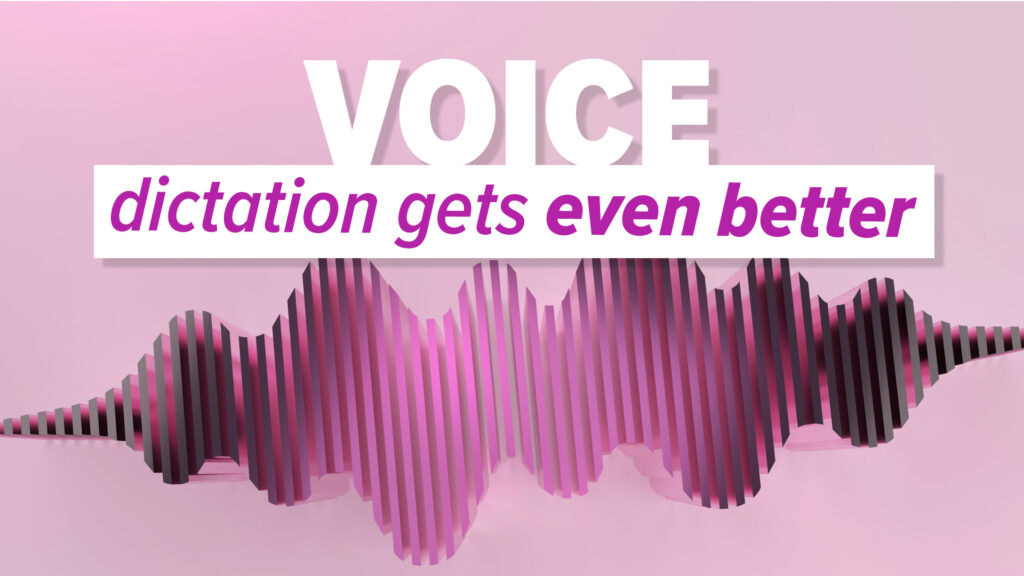 Voice Dictation
